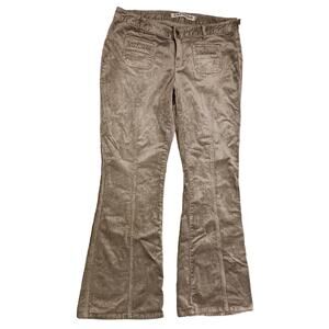 Express Women's Corduroy Bootcut Trouser with cute front pockets size 14, 34Wx31